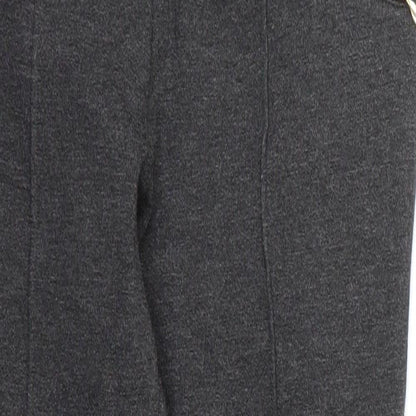 Womens UK Size 10 Papaya Regular Fit Carrot Grey Trousers