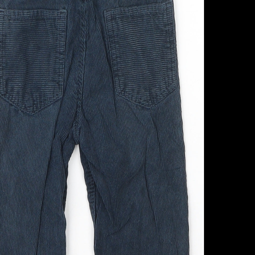 H&M Baby Blue  Cotton Capri Jeans Size 12 Months  Button