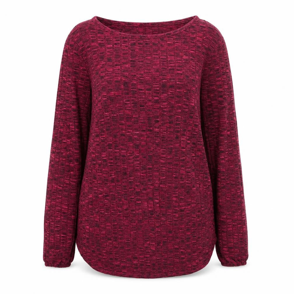 George Womens Purple  Viscose Basic Blouse Size 8 Round Neck