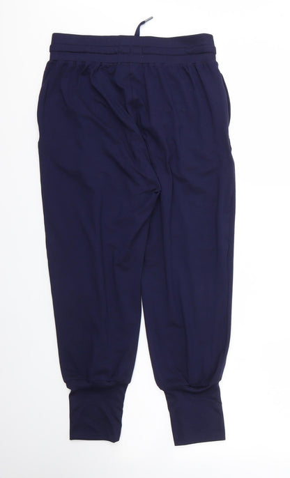 Womens UK Size 10 NEXT Regular Fit Sweatpants Blue Trousers