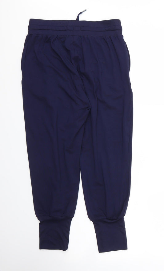 Womens UK Size 10 NEXT Regular Fit Sweatpants Blue Trousers