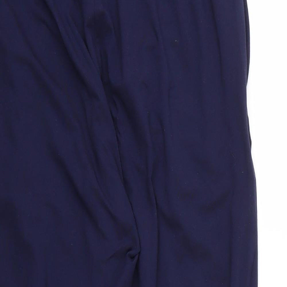 Womens UK Size 10 NEXT Regular Fit Sweatpants Blue Trousers