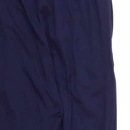 Womens UK Size 10 NEXT Regular Fit Sweatpants Blue Trousers