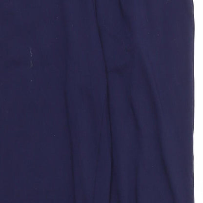 Womens UK Size 10 NEXT Regular Fit Sweatpants Blue Trousers