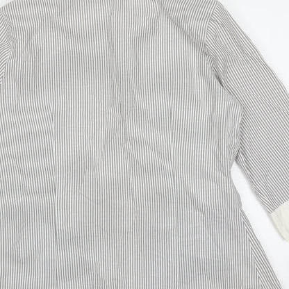 Womens UK Size 12 Principles Grey Basic Blouse
