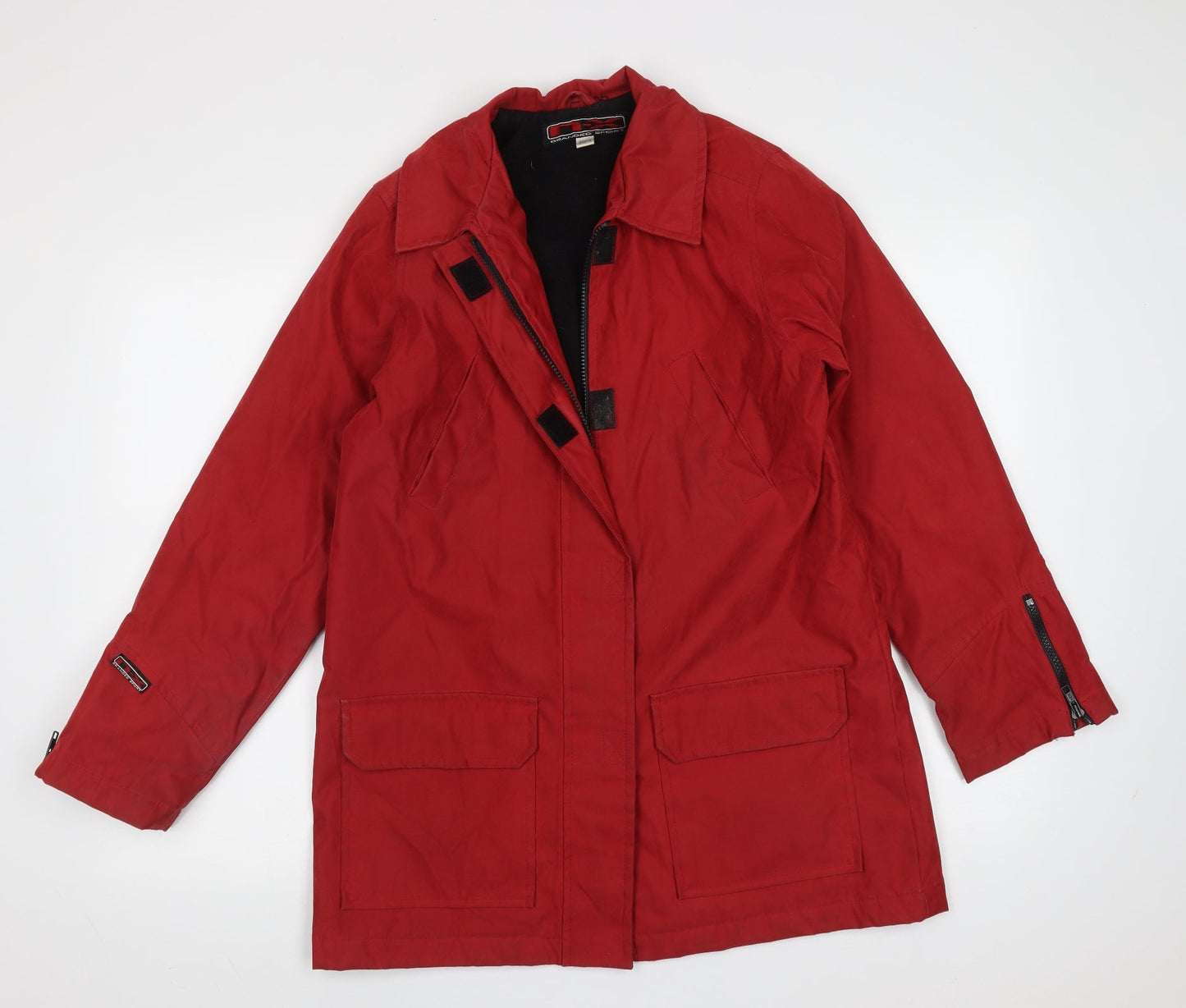 NX branded sport Womens Red   Jacket  Size S  Zip