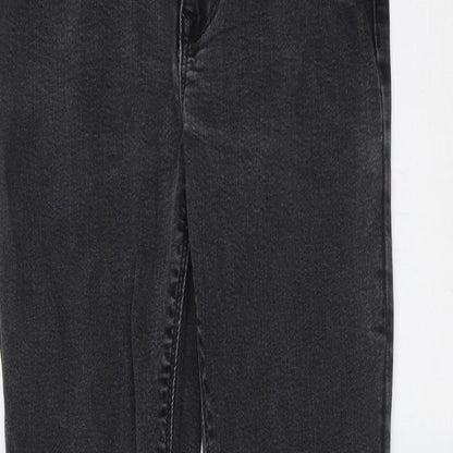 ASOS Womens Grey  Cotton Skinny Jeans Size 29 in L29 in Extra-Slim