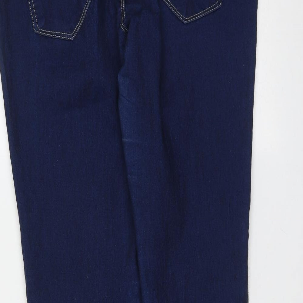 Primark Womens Blue  Cotton Jegging Jeans Size 10 L30 in Extra-Slim