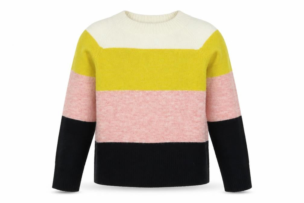 Womens UK Size 8 F&F Multicoloured Pullover Jumper