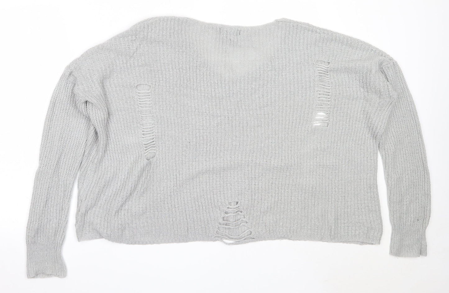 Womens UK Size L Atmosphere Grey Pullover Jumper