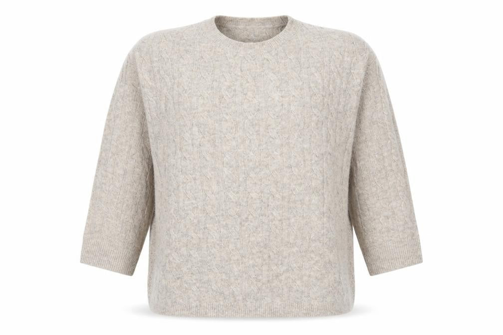 Womens UK Size L SheIn Beige Pullover Jumper