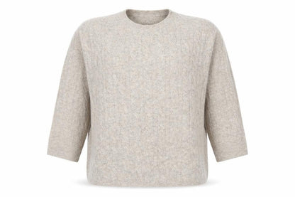 Womens UK Size L SheIn Beige Pullover Jumper