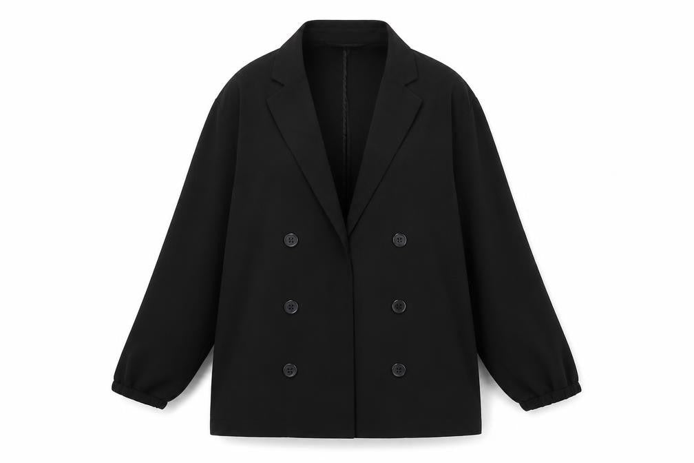 Womens UK Size 8 Atmosphere Regular Black Blazer