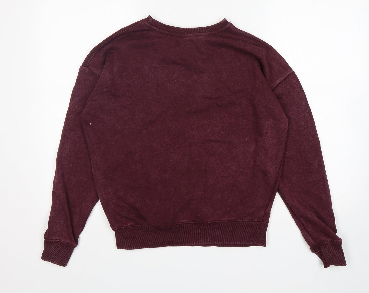 Primark Womens Purple  Cotton Pullover Sweatshirt Size XS   - Harry potter