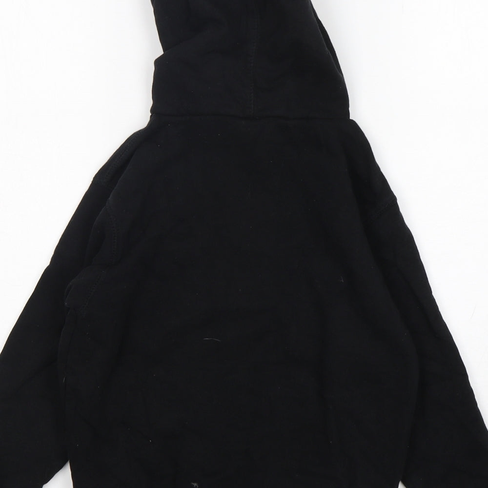 B&C Boys Black  Cotton Pullover Hoodie Size 10 Years   - Keep Calm and Hug A ginger