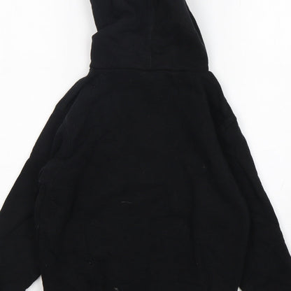 B&C Boys Black  Cotton Pullover Hoodie Size 10 Years   - Keep Calm and Hug A ginger