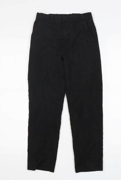 TU Boys Black  Polyester Dress Pants Trousers Size 9 Months  Regular  - School Wear