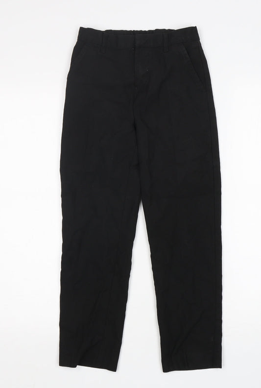 TU Boys Black  Polyester Dress Pants Trousers Size 9 Months  Regular  - School Wear
