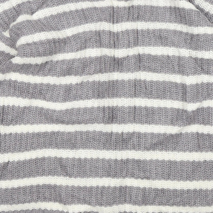 Womens UK Size M Papaya Grey Pullover Jumper