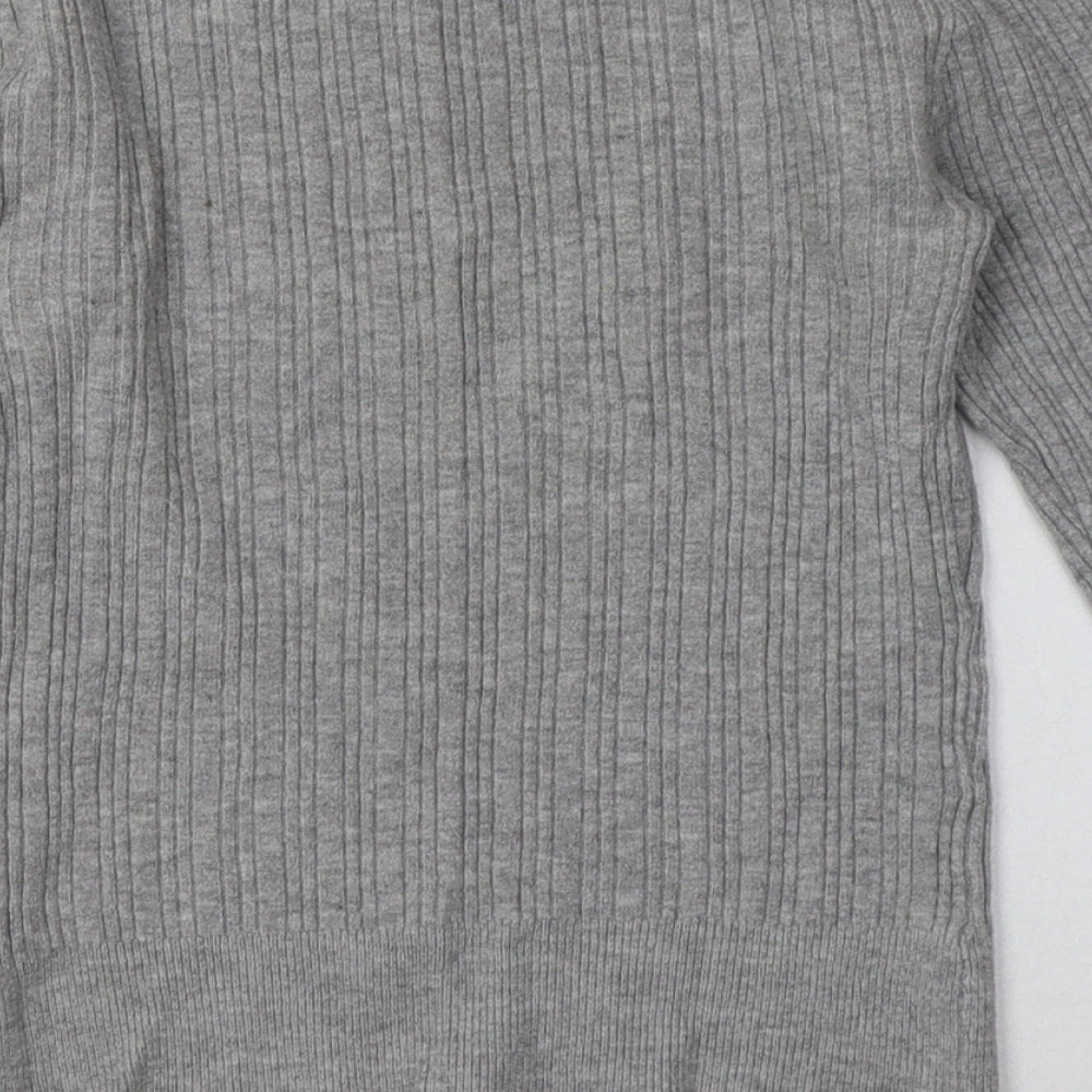 Primark Womens Grey  Polyester Pullover Sweatshirt Size S  Pullover