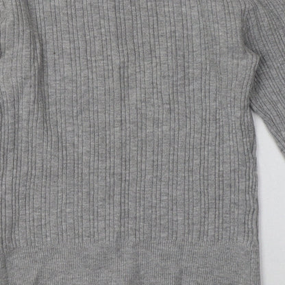 Primark Womens Grey  Polyester Pullover Sweatshirt Size S  Pullover