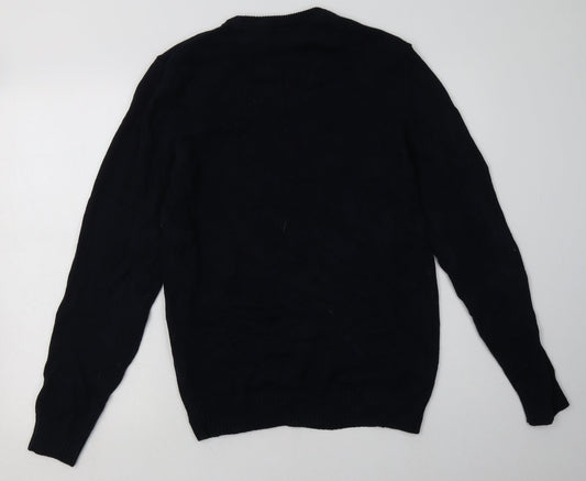 Mens UK Size S BHS Blue Pullover Sweatshirt