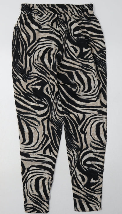 Womens UK Size 8 Preworn Regular Fit  Beige Trousers