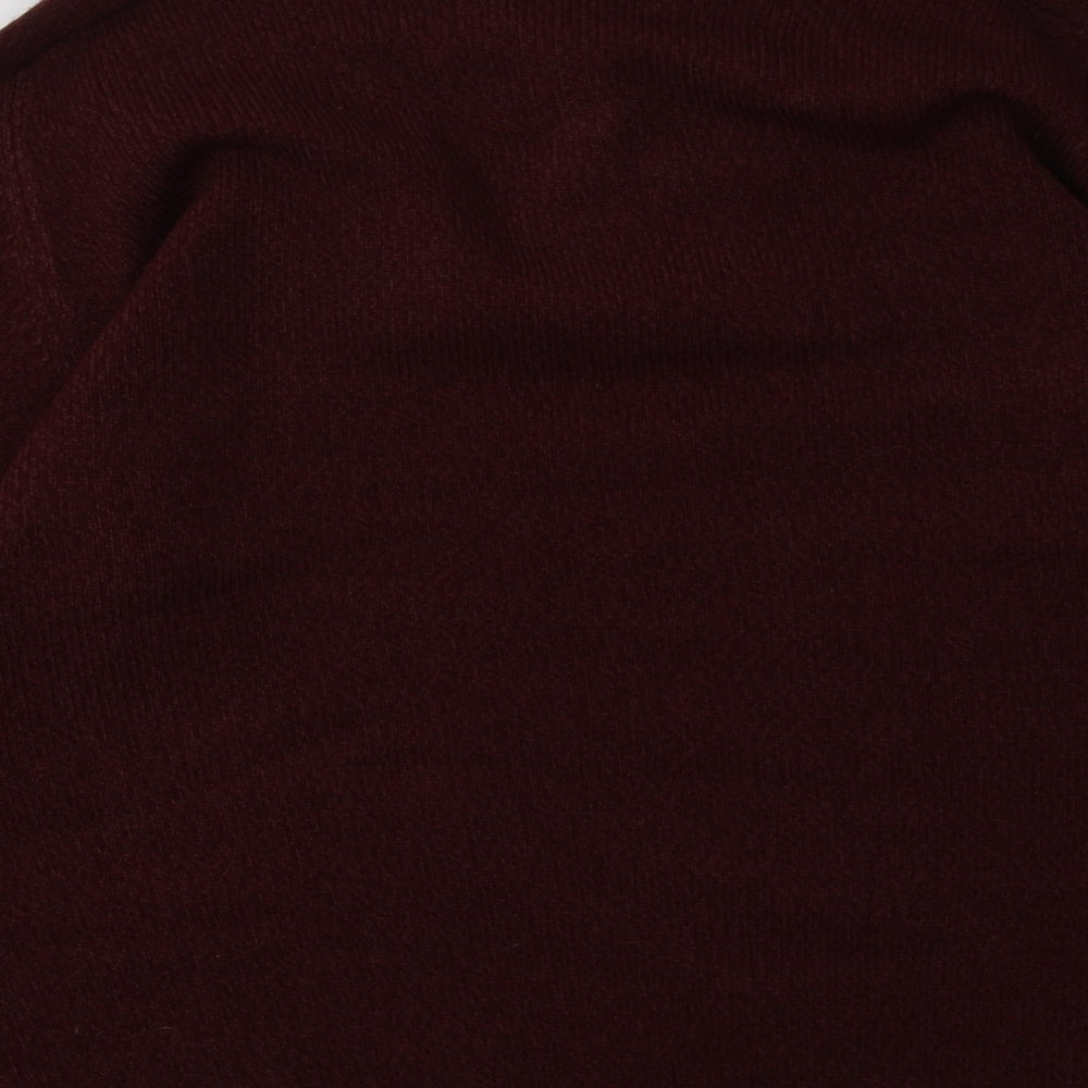 George Mens Red  Acrylic  Sweatshirt Size L