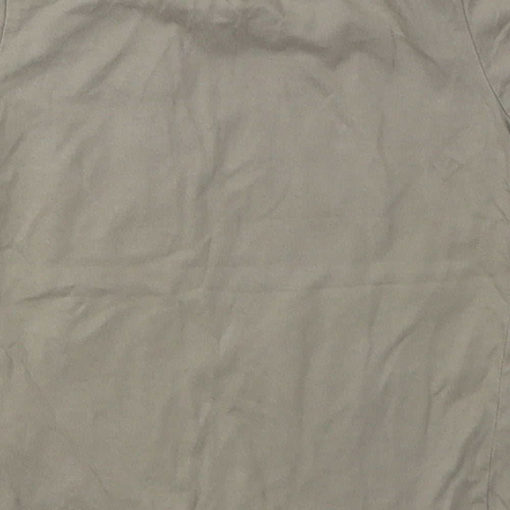 NEXT Boys Green  Cotton Basic T-Shirt Size 12-18 Months Crew Neck Pullover