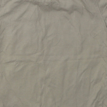 NEXT Boys Green  Cotton Basic T-Shirt Size 12-18 Months Crew Neck Pullover