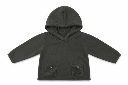 Front view of Matalan boys’ green cotton basic casual, size 3-6, months crew neck pullover