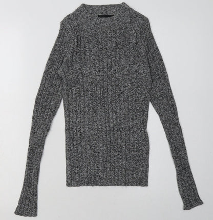 Primark Womens Grey  Polyester Pullover Sweatshirt Size 8  Pullover