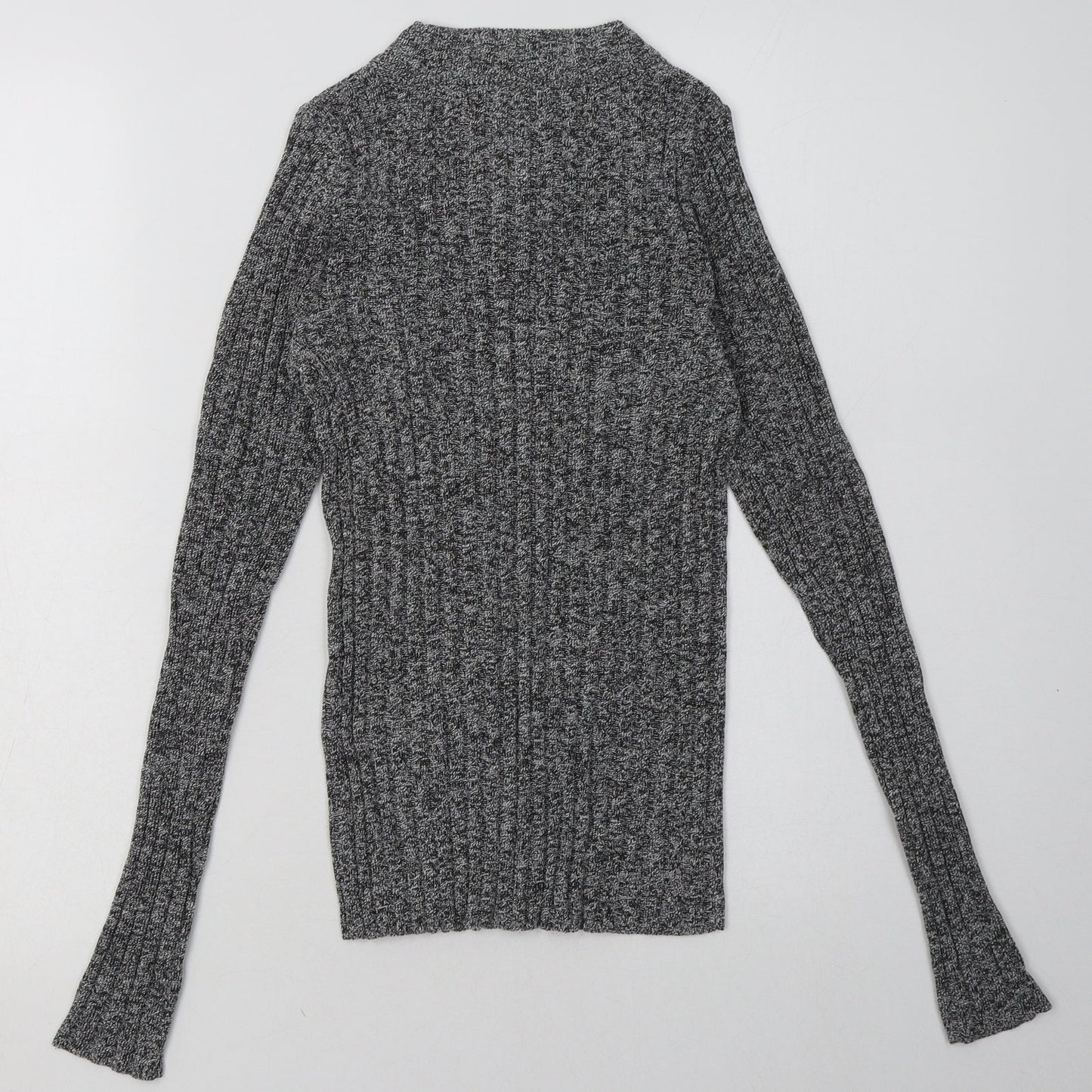 Primark Womens Grey  Polyester Pullover Sweatshirt Size 8  Pullover