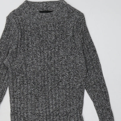 Primark Womens Grey  Polyester Pullover Sweatshirt Size 8  Pullover