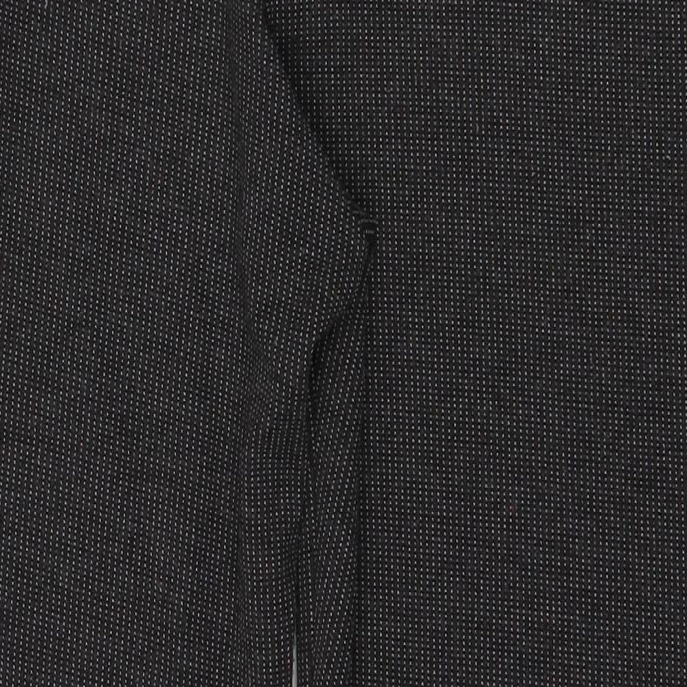 Womens UK Size 12 Marks and Spencer Regular Fit  Grey Trousers