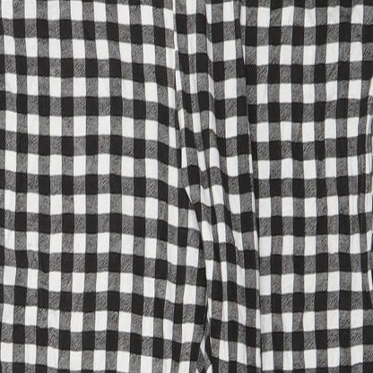 Womens UK Size 12 PRETTYLITTLETHING Regular Fit  Black Trousers