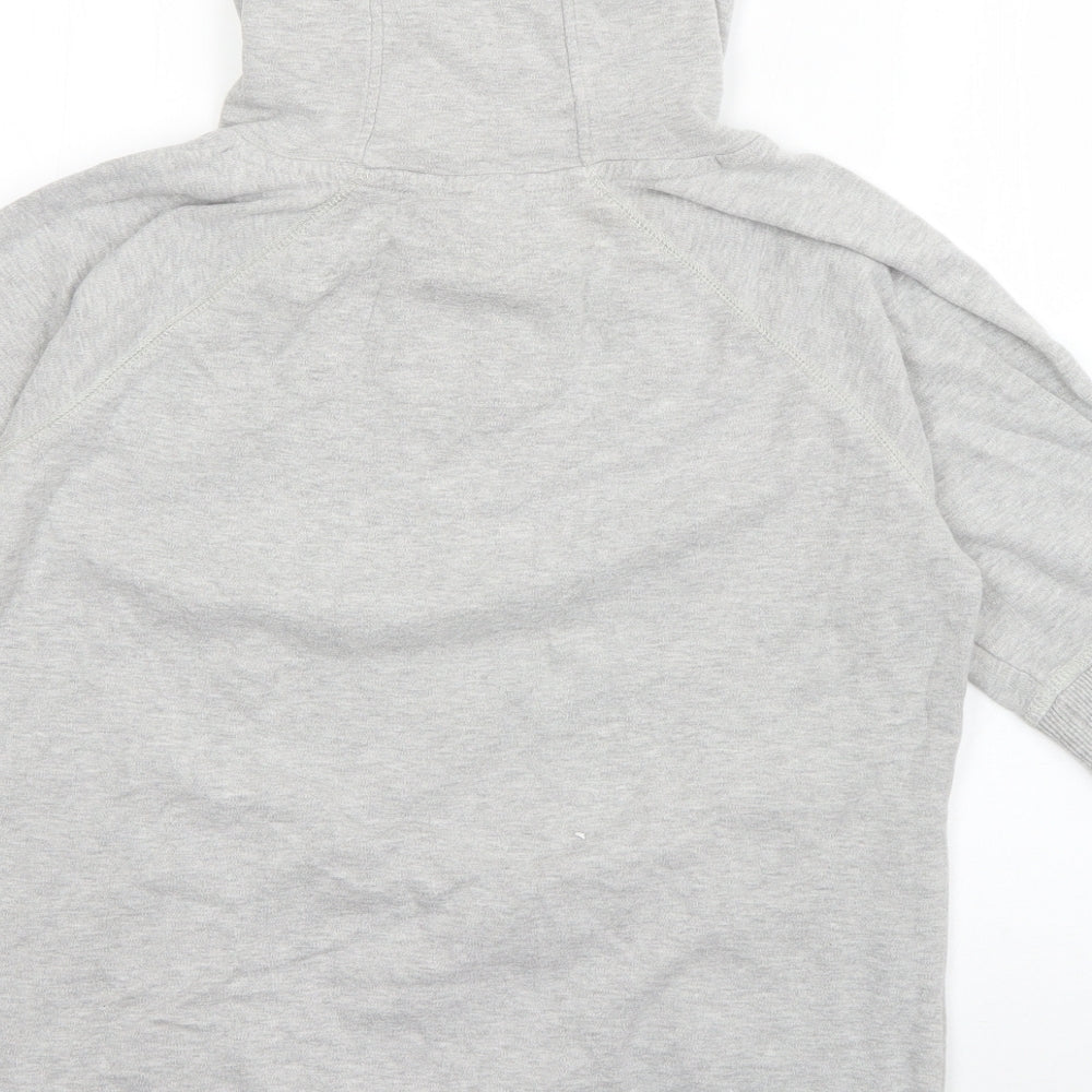 Animal Womens Grey  Cotton Pullover Hoodie Size 14  Pullover