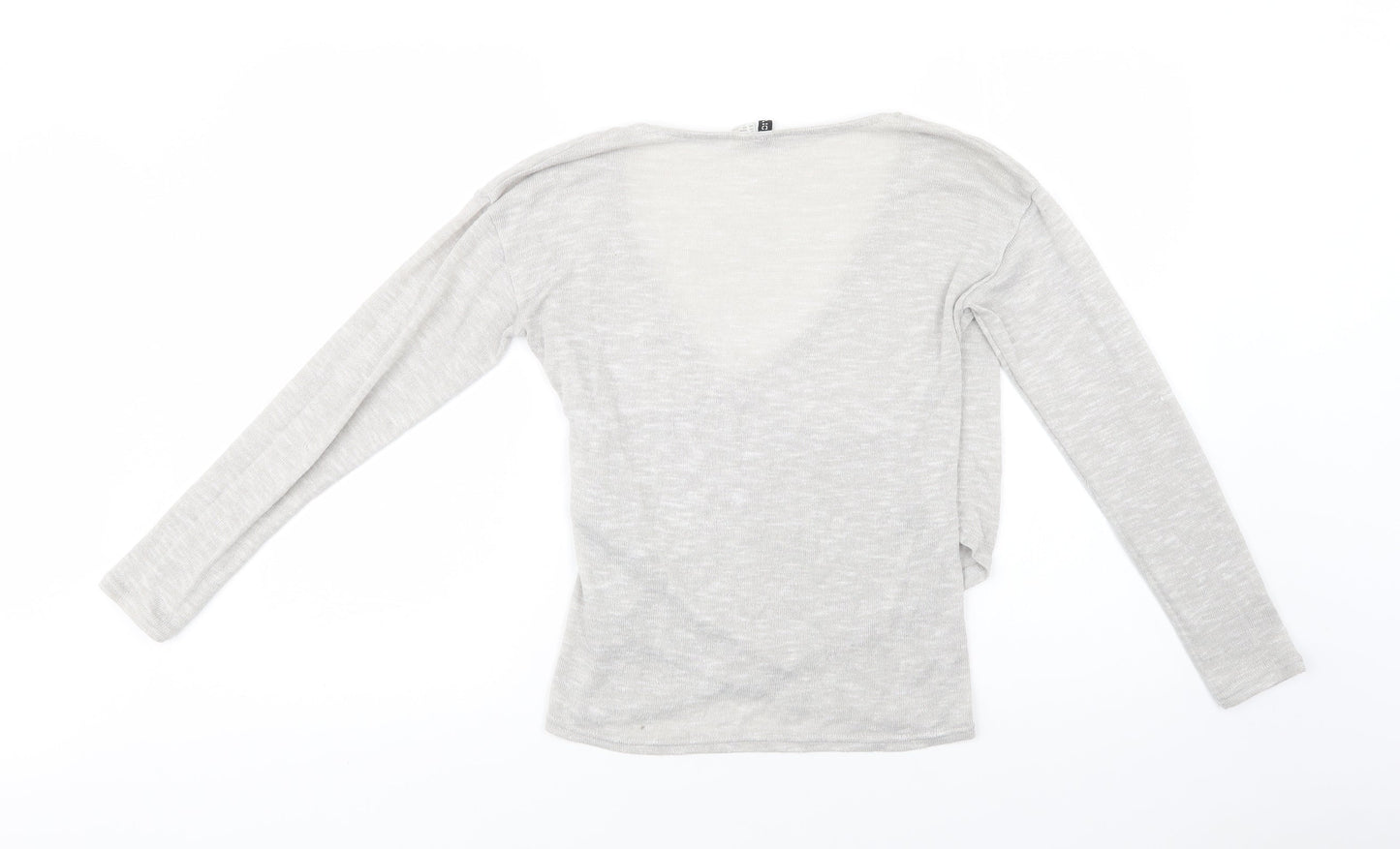 Womens UK Size S H&M Grey Pullover Jumper