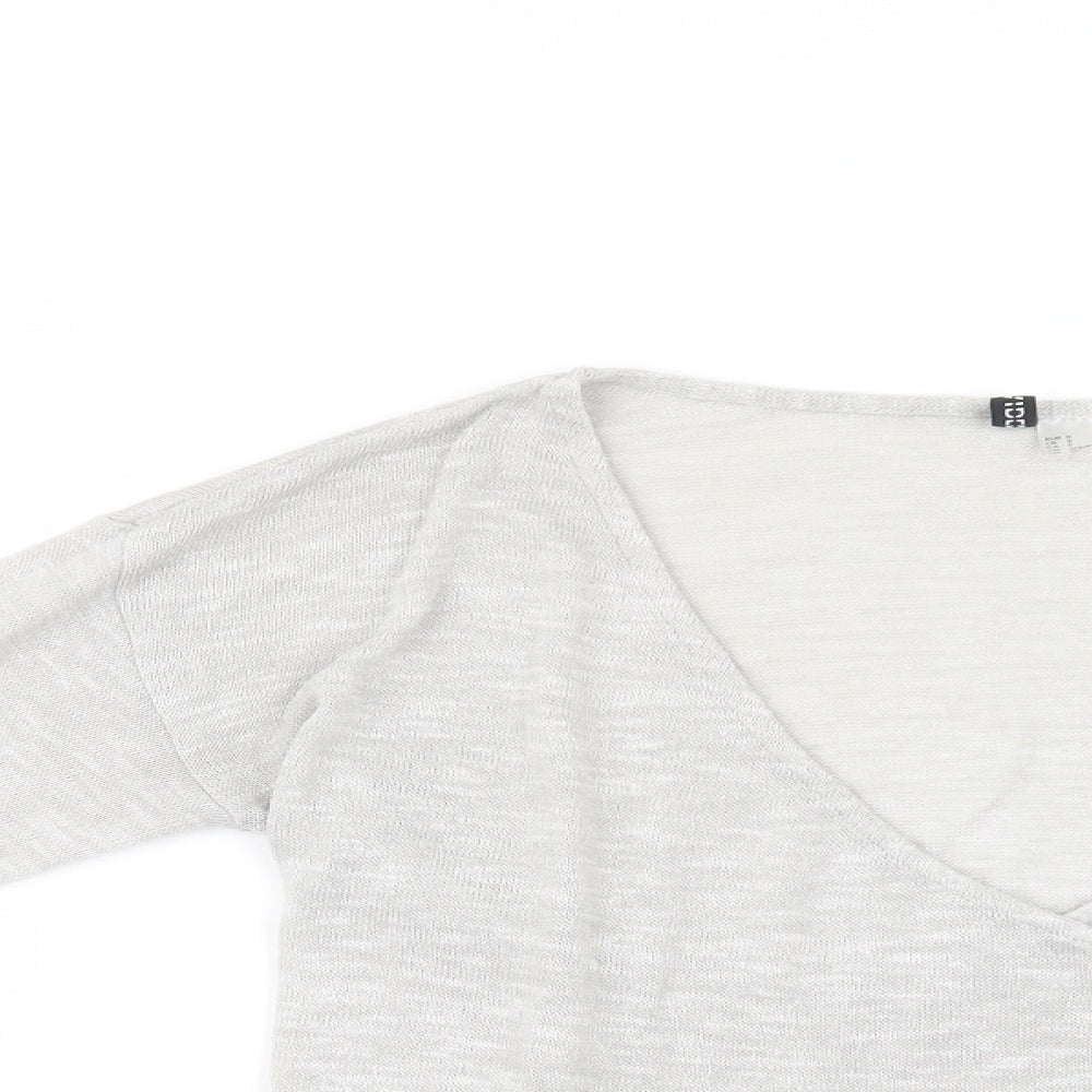 Womens UK Size S H&M Grey Pullover Jumper