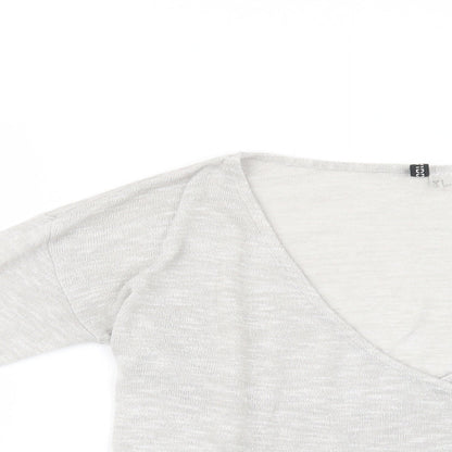Womens UK Size S H&M Grey Pullover Jumper