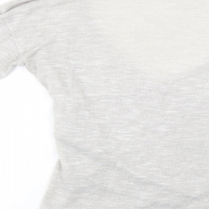 Womens UK Size S H&M Grey Pullover Jumper