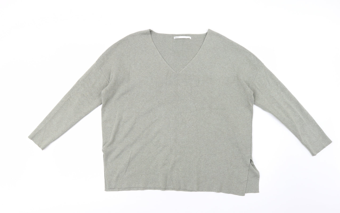 Womens UK Size S Only Green Pullover Jumper