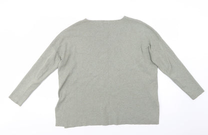 Womens UK Size S Only Green Pullover Jumper