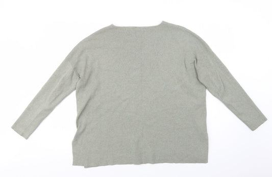 Womens UK Size S Only Green Pullover Jumper