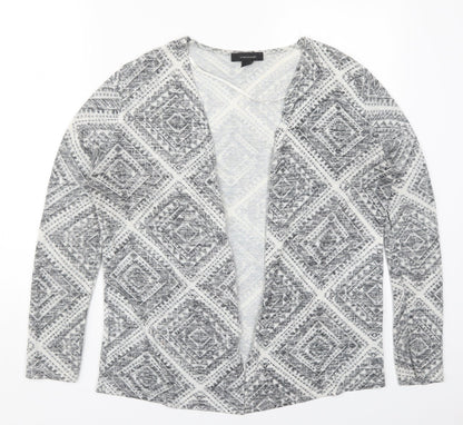 Womens UK Size M Atmosphere Grey Cardigan Jumper