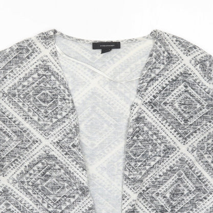 Womens UK Size M Atmosphere Grey Cardigan Jumper