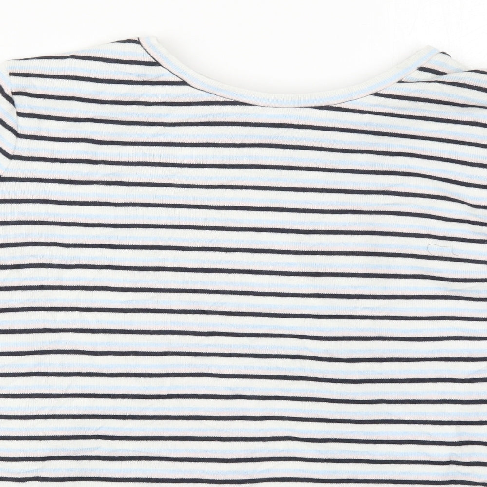 Womens UK Size 12 Nocozo Blue Basic T-Shirt