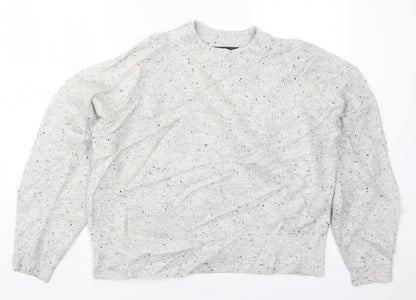 Womens UK Size M Marks and Spencer Grey Pullover Jumper