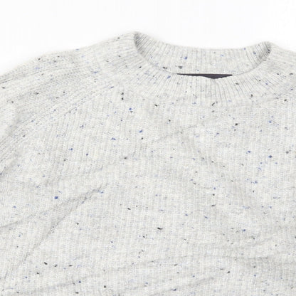 Womens UK Size M Marks and Spencer Grey Pullover Jumper