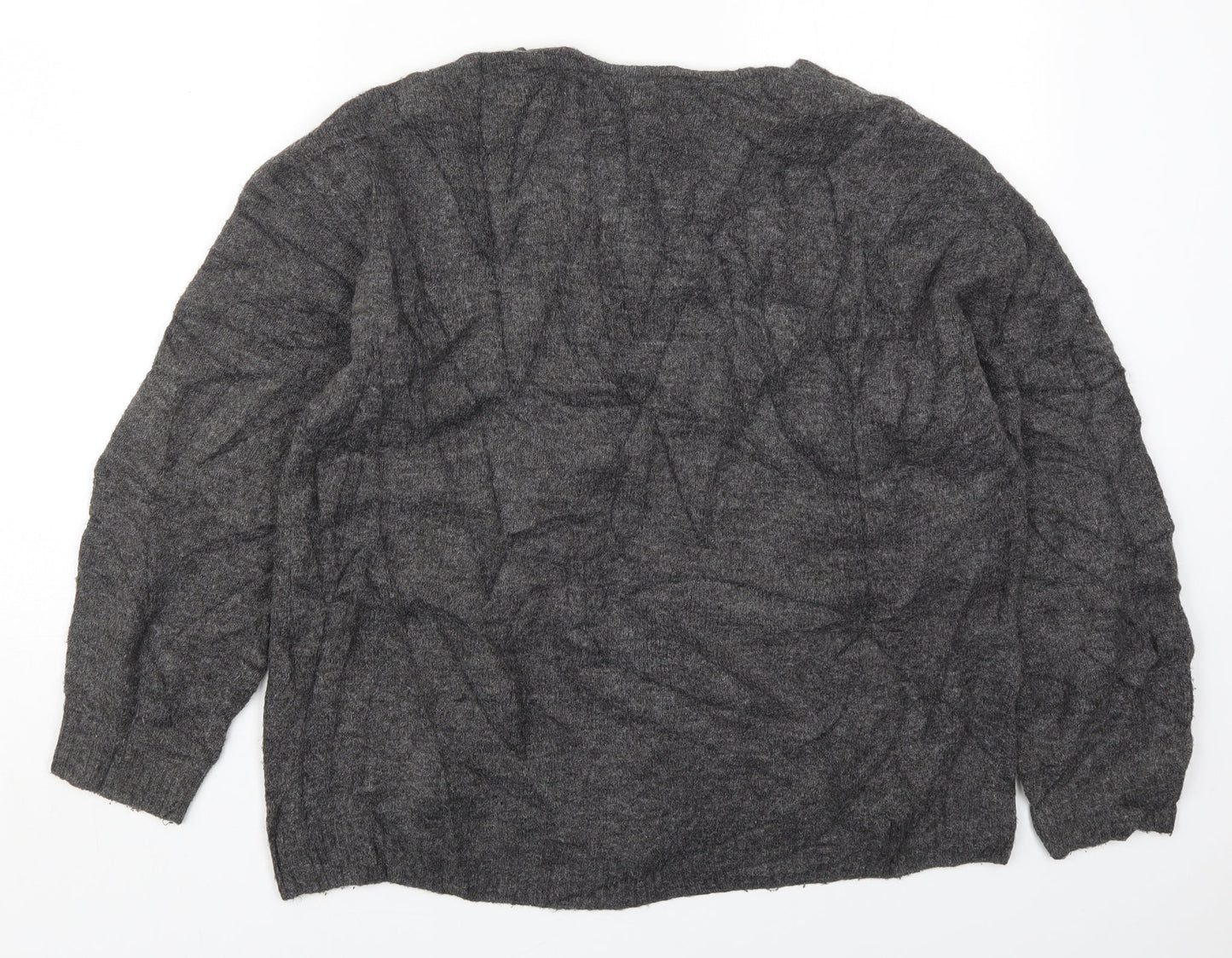 Womens UK Size S H&M Grey Pullover Jumper